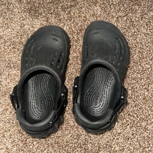 CROCS Black Echo Clogs